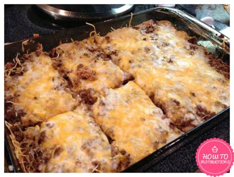 Make This Cheesy Burrito Casserole Recipe With Beef And Beans Recipe