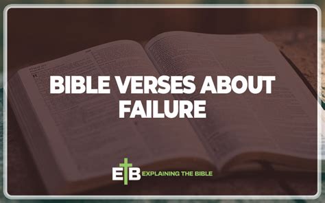 30 Bible Verses About Failure Explained Explaining The Bible