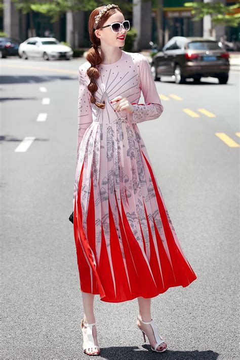 Newest Designer Vintage Party Dress High Quality Women S Long