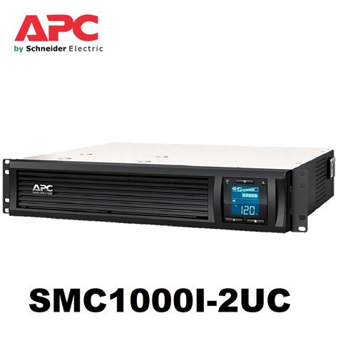 Apc Smart Ups C 1000va Lcd Rm 2u 230v With Smartconnect Smc1000i 2uc