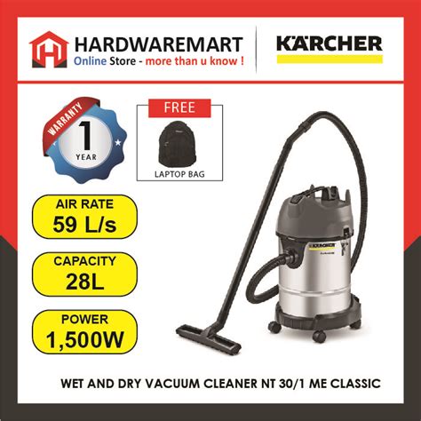 Karcher Wet And Dry Vacuum Cleaner Nt Me Classic W