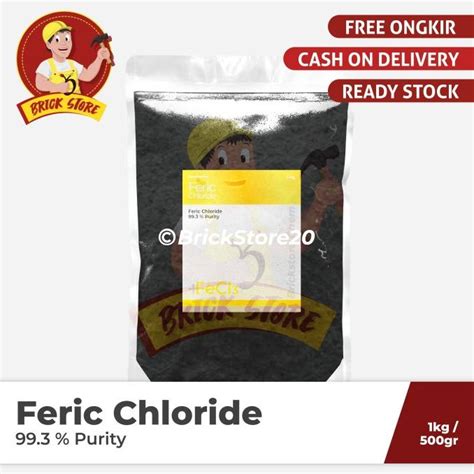 Jual Ferric Chloride Feric Klorit Feri Klorid FeCl3 1KG 1