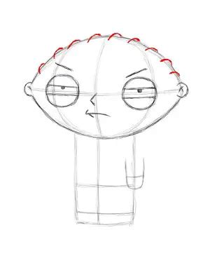 Stewie Drawing