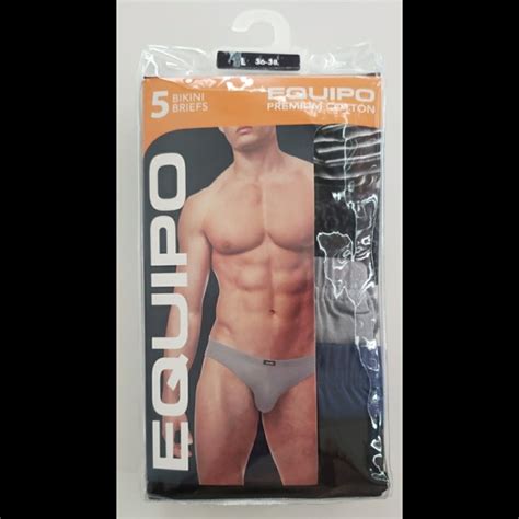 Equipo Underwear Socks Equipo Mens 5 Pack Bikini Briefs Poshmark