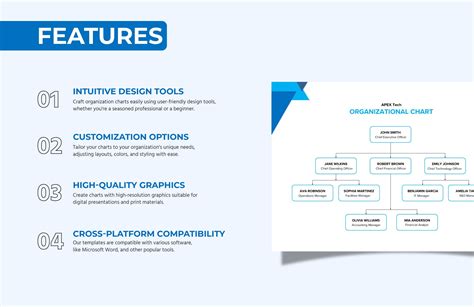 Organization Chart Word Template in Word - Download | Template.net