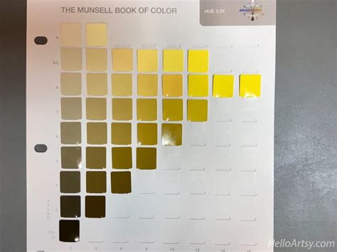 5y Munsell Color Chart All In One Photos