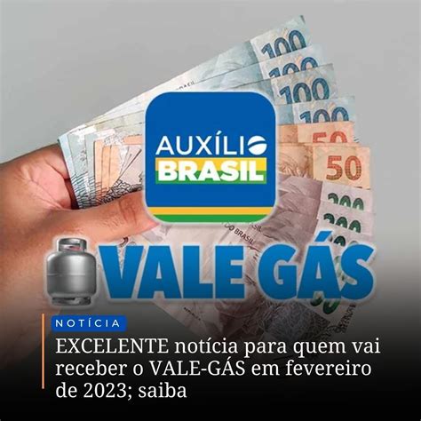 Excelente Not Cia Para Quem Vai Receber O Vale G S Em Fevereiro De