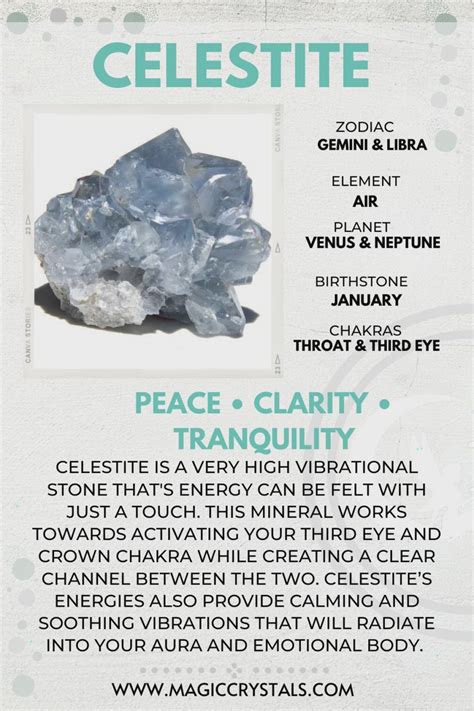 Celestite Information Witchy Wisdom The Spells Forum