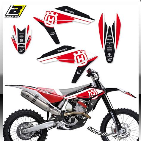 KIT ADESIVI GRAFICHE BLACKBIRD DREAM 4 HUSQVARNA TE TC 449 511 2011