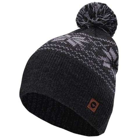 CZAPKA ZIMOWA MĘSKA DAMSKA BEANIE Z POMPONEM OCIEPLANA HI TEC PASCAL