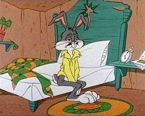 Bugs Bunny Waking Up Blank Template Imgflip