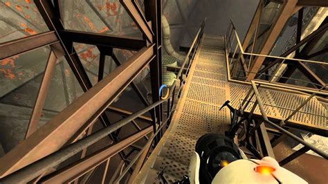 Portal 2 Walkthrough Chapter 6 The Fall Enrichment Sphere 1 Youtube