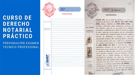 El Protocolo Derecho Notarial Guatemala Curso Gratis 210 Youtube