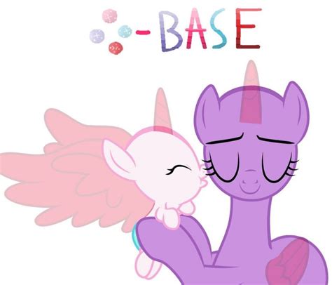 Mlp Base 9 Kisses For Everypony By Fantasia Bases On Deviantart