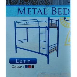 Jual Ranjang Susun Besi Atas 120 Bawah 120 Ranjang Tingkat Bunkbed