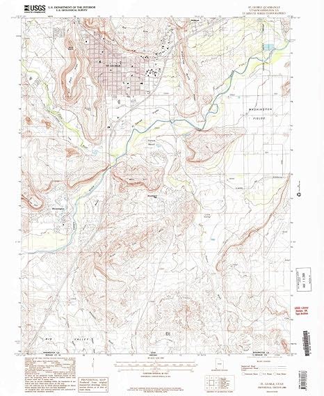 Map Of St George Utah Maping Resources