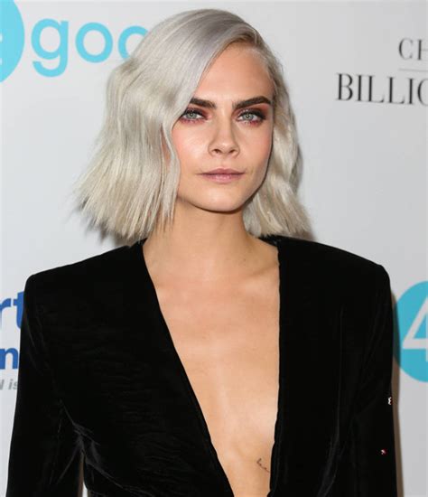 Cara Delevingne Sexy Dress Dares To Bare With Plunging Neckline Daily