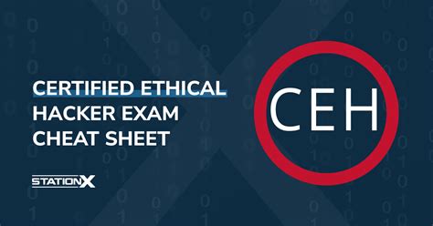 Certified Ethical Hacker CEH Exam Cheat Sheet 2023