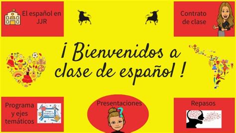 Bienvenidos a clase de español