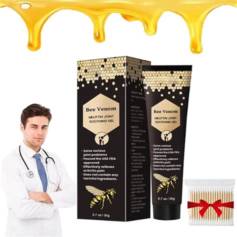 Flashing New Zealand Bee Venom Joint Relief Gel New Zealand Bee Venom