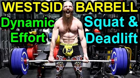 Squat And Deadlift Workout From Louie Simmons Conjugate Method From Westside Barbell Book Of