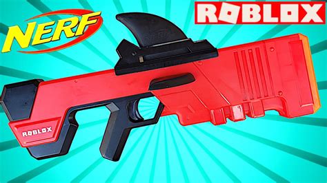 Nerf Roblox Mm Shark Seeker Blaster Youtube