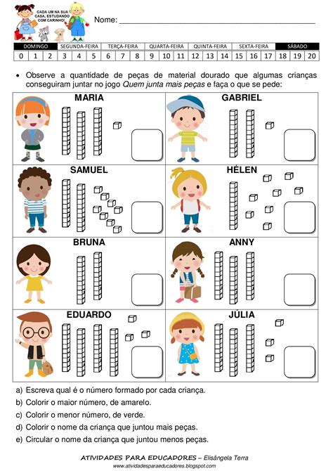 ATIVIDADES PARA EDUCADORES Atividades de Matemática para o 2º Ano