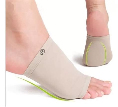 Suporte De Arco P Fascite Plantar Em Gel Silicone P Mulheres