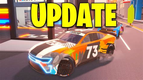 Roblox Jailbreak NASCAR Update COLLAB Is HERE Roblox Live YouTube