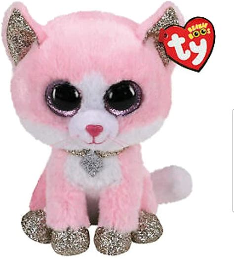 Ty Beanie Boos Amaya The Cat Exclusive Glitter Eyes Small 6