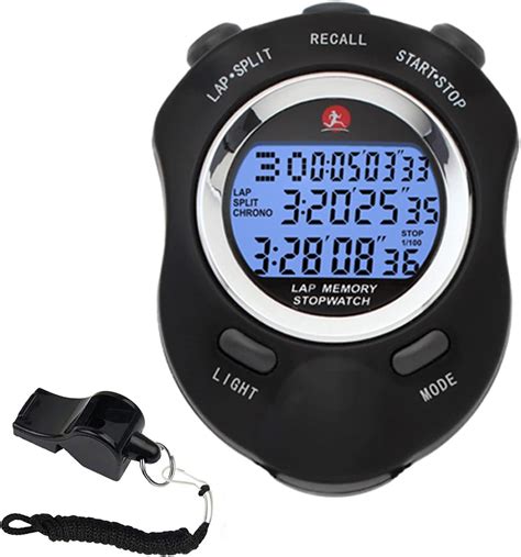 Amazon.com: Rolilink Stopwatch, Stop Watch for Sports Stopwatch with ...