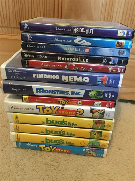 Disney Pixar Vhs Collection Dvd | Images and Photos finder