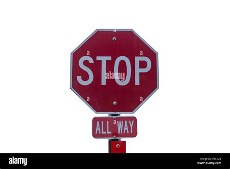 Road Signs Cut Out Hi Res Stock Photography And Images Alamy