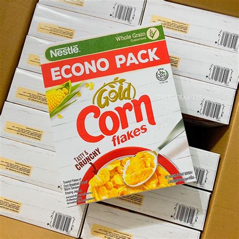 Nestle Gold Cornflakes Cereal Econo Pack 500g Shopee Malaysia