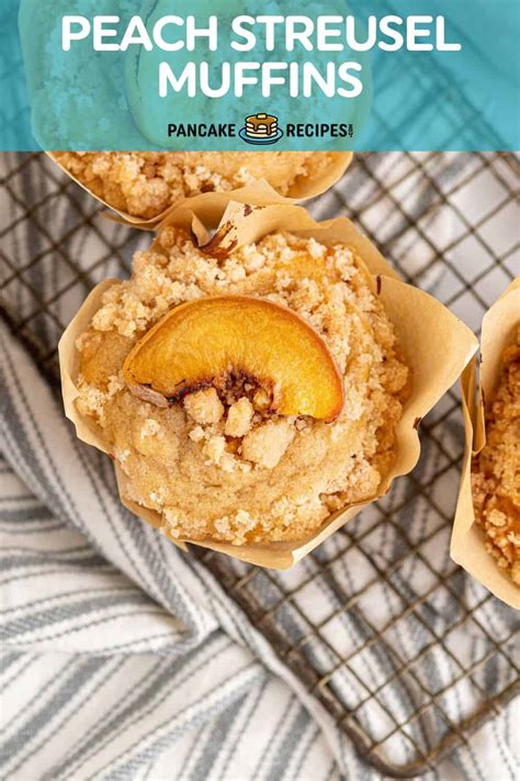 Peach Streusel Muffins Pancake Recipes