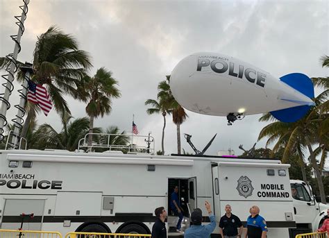 Miami Beach Pd Circumvents Ban On Drone Surveillance With A Blimp