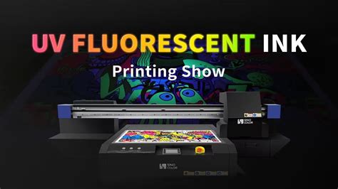 Sinocolor Uv Fluorescent Neon Color Printing Solution Youtube