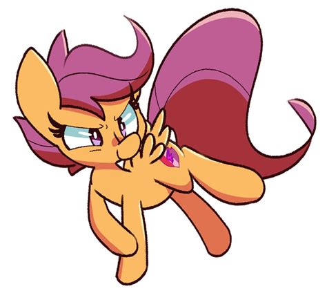 2908604 Safe Artist Kindakismet Scootaloo Pegasus Pony G4