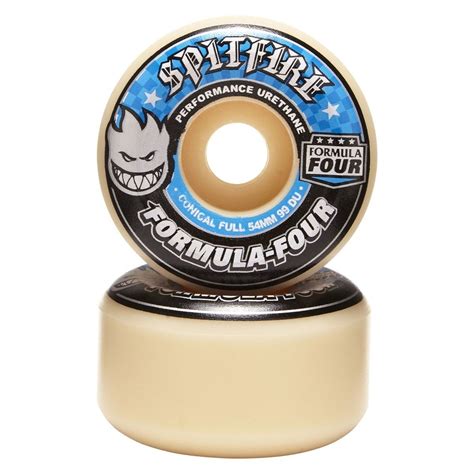 Spitfire Formula Four Conical Full 54mm 99a Wheels At Cal Surf