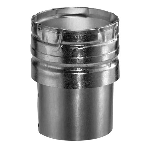 Duravent 4gvc Aluminum 4 Inner Diameter Type B Round Gas Vent Pipe