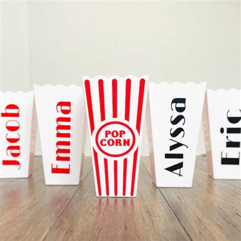 Popcorn Containers Etsy