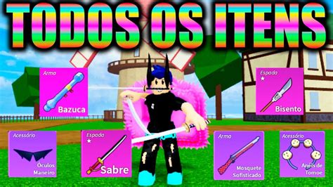 Como Pegar Todos Os Itens Do SEA 1 No Blox Fruits YouTube