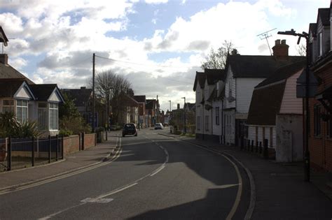 Station Rd Burnham On Crouch Looking Robert Eva Geograph