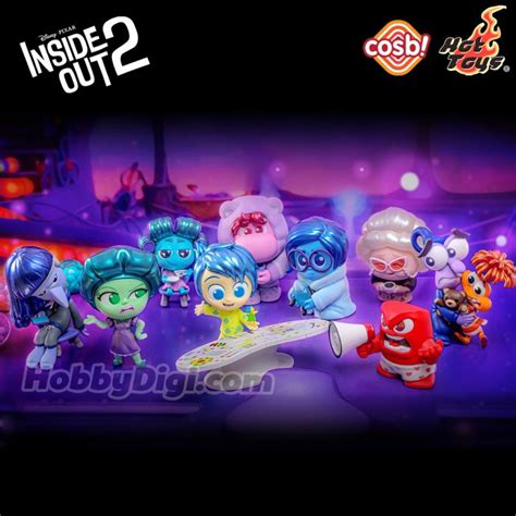 Hot Toys Cosbi Bobble Head Collection CBX Disney Inside Out Series Vol Original Box Of