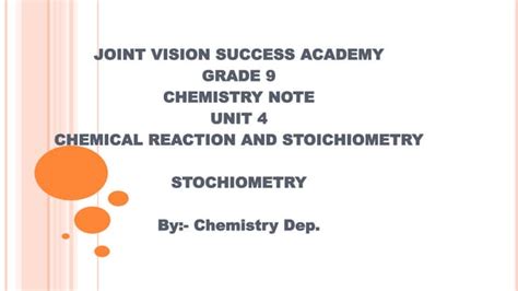 Grade 9 Chemistry Pptpptx