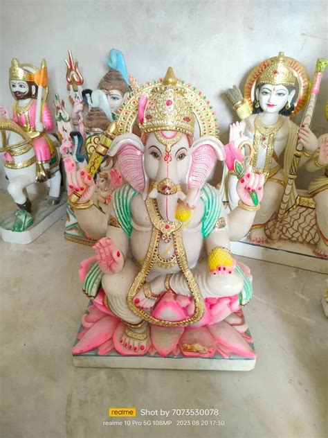 Lord Ganesha Marble Statue At Rs 45000 Marble Ganesh Statue In