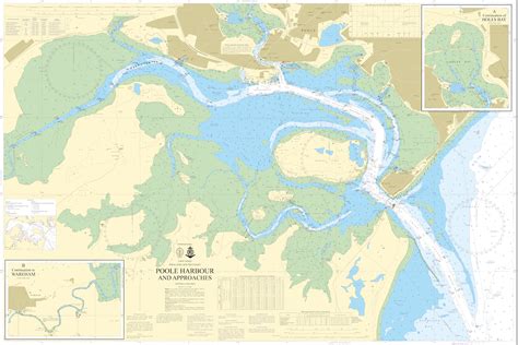 Poole Harbour and Approaches Sea Chart