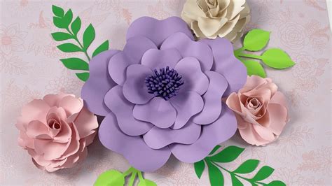 How To Make Paper Flowers With Cricut Machine Best Flower Site