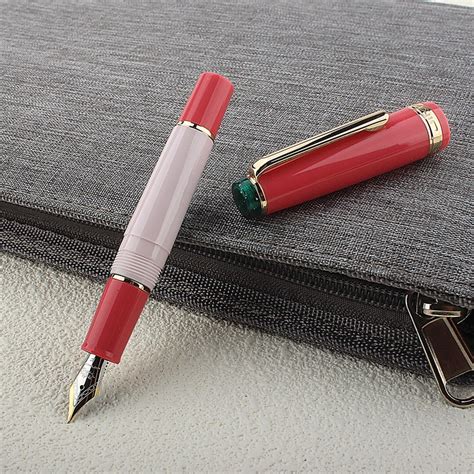 Jinhao Mini Fountain Pen Acrylic Smooth Writing Ink Pen Office