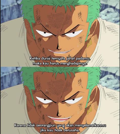 Kata Mutiara Roronoa Zoro One Piece Katarindu